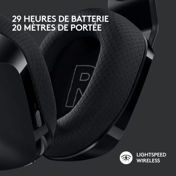 LOGITECH G G733 Casque Gaming Sans Fil Lightspeed BLACK (5099206088719)(981-000864)