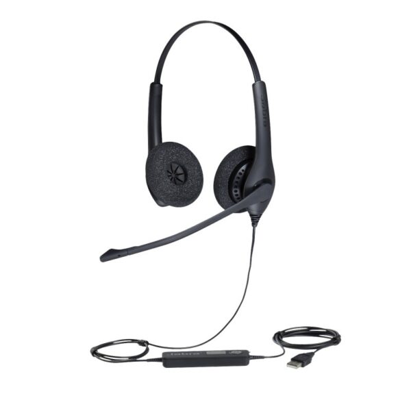 Micro-casque Jabra Biz 1500 Duo - USB Antibruit (1559-0159)