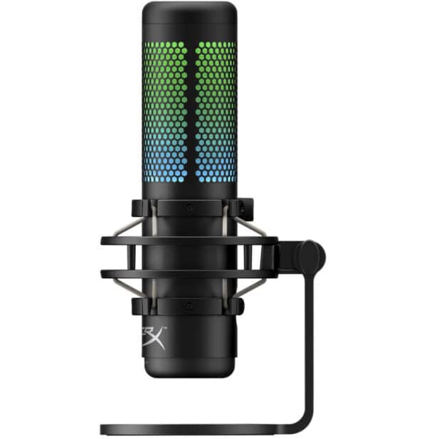 HyperX QuadCast S - Microphone autonome Rétroéclairage RGB (4P5P7AA)