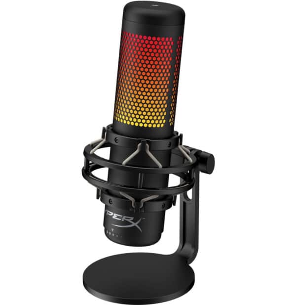 HyperX QuadCast S - Microphone autonome Rétroéclairage RGB (4P5P7AA)