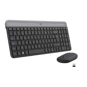 Logitech MK470 Clavier Sans Fil Bluetooth Graphite (920-009190)