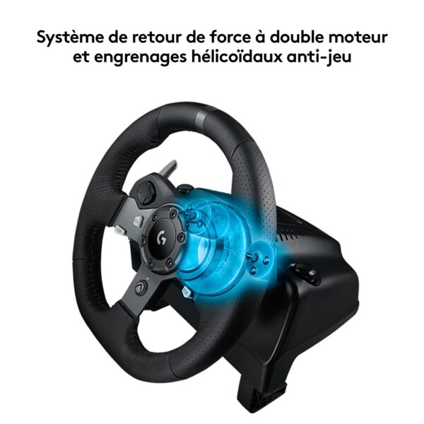 Logitech G920 Volant de course avec pédales (941-000123)