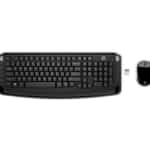 SOURIS ET CLAVIER SANS FIL HP 300 (3ML04AA)