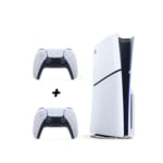 Sony Playstation 5 Slim + 2 Manette sans fil Sony DualSense (CFI-2016)(CFI-ZCT1WX)